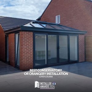 best conservatory or orangery installation (over £35,000) ggp installer awards 2024