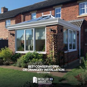 ggp installer awards 2024 best conservatory or orangery installation (up to £35,000) nomination for tyneside home improvements